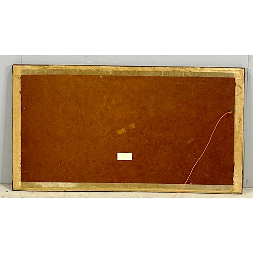 64 - LARGE RON FOLLAND PRINT ‘SPIRES OF PARIS’. 106cm x 50cm