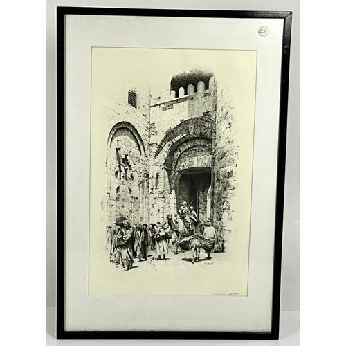 65 - QUANTITY OF FRAMED ENGRAVINGS AND ETCHINGS INC. MODERN ARTHENIANS, WILLIAM ASHTON PRINTS ETC.