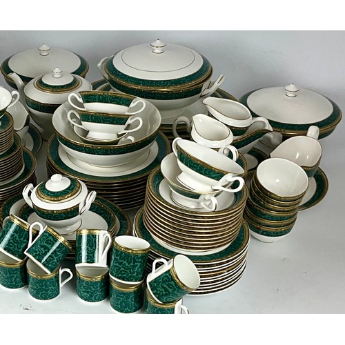 278 - ROYAL WORCESTER DAMASK DINNER AND TEA SERVICE – LARGE QUANTITY