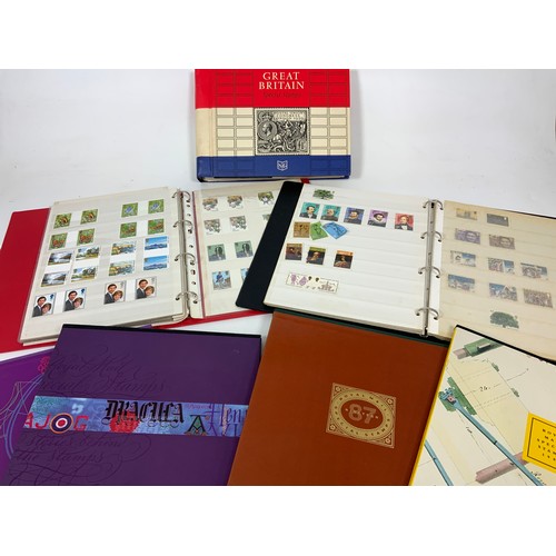 489 - ALBUM OF GUTTER STAMPS, WELL PRESENTED, STOCK ALBUM WITH SOME FACE, SG GREAT BRITAIN SPECIAL STAMPS,... 