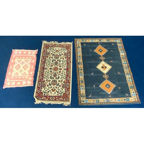 788 - 3 RUGS LARGEST 160cm x 118cm