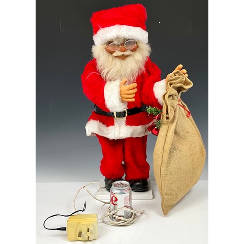 1 - LARGE NOVELTY FATHER CHRISTMAS SANTA CLAUS (NOT TESTED)