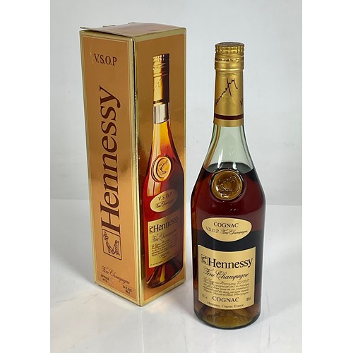 63 - BOTTLE OF HENNESSY VSOP FINE CHAMPAGNE COGNAC IN PRESENTATION BOX