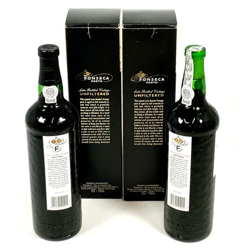 44 - TWO BOTTLES OF FONSECA PORT IN PRESENTATION BOXES
