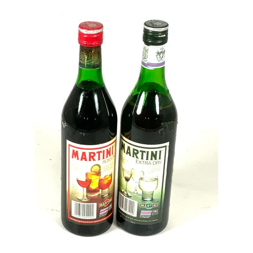 48 - BOTTLES OF MARTINI ROSSO AND VERMOUTH