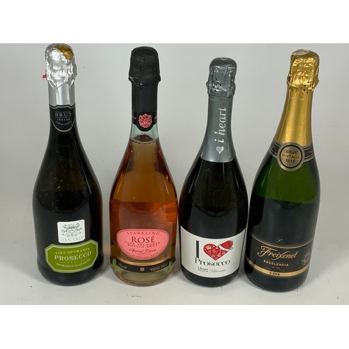 91 - 4 BOTTLES SPARKLING WINES