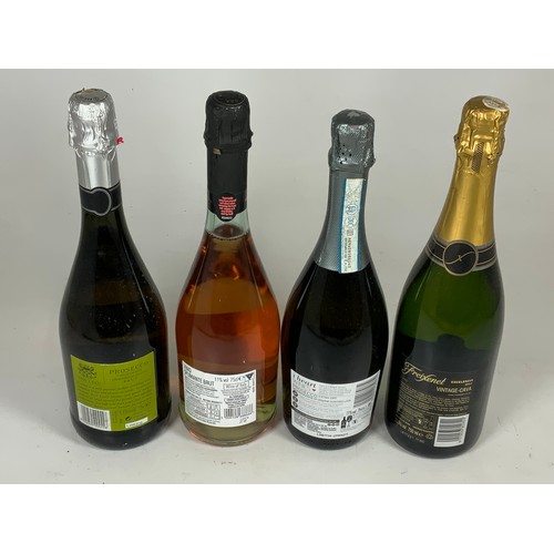 91 - 4 BOTTLES SPARKLING WINES