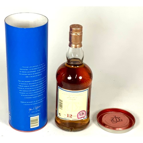 28 - GLENFARCLAS HIGHLAND SINGLE MALT SCOTCH WHISKY, AGED 12 YEARS, IN PRESENTATION TUBE