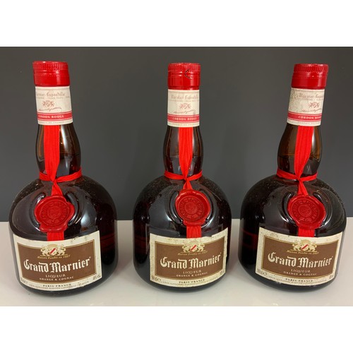 105 - 3 BOTTLES GRAND MARNIER