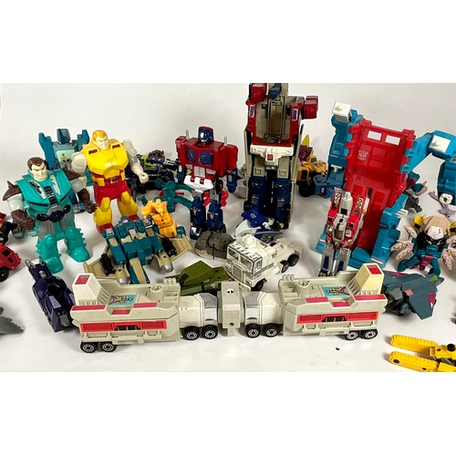 72 - BOX OF TRANSFORMER TOYS