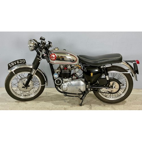 140 - BSA ROCKET GOLD STAR MOTORCYCLE SBV 620.  FIRST REGISTERED 1963