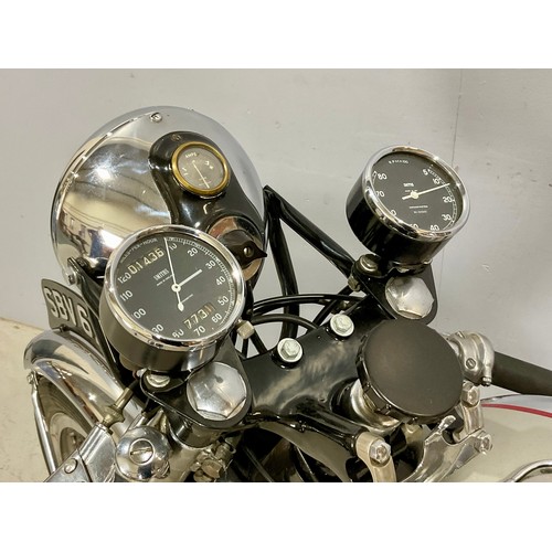 140 - BSA ROCKET GOLD STAR MOTORCYCLE SBV 620.  FIRST REGISTERED 1963