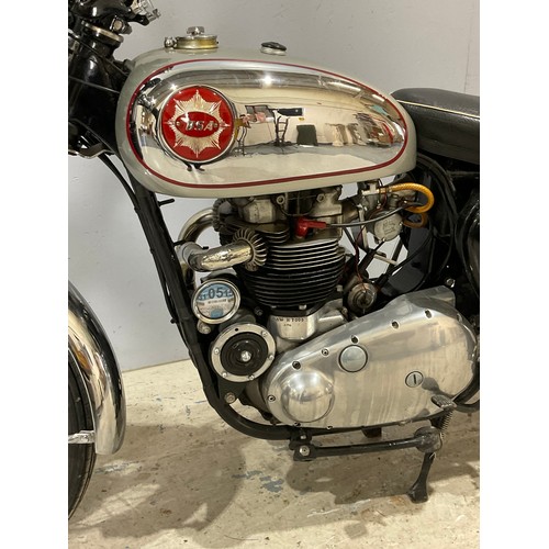 140 - BSA ROCKET GOLD STAR MOTORCYCLE SBV 620.  FIRST REGISTERED 1963