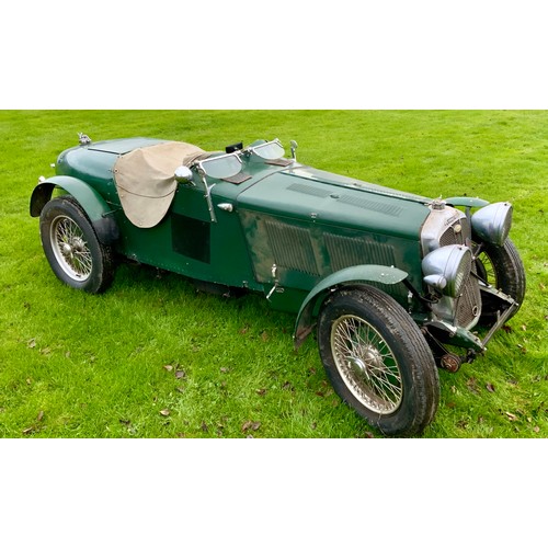 117 - VINTAGE WOLSELEY HORNET ‘SPECIAL’   LJ 9664.  FIRST REGISTERED 1934, THIS CAR IS AN UNFINISHED REFUR... 