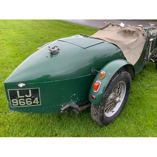 117 - VINTAGE WOLSELEY HORNET ‘SPECIAL’   LJ 9664.  FIRST REGISTERED 1934, THIS CAR IS AN UNFINISHED REFUR... 
