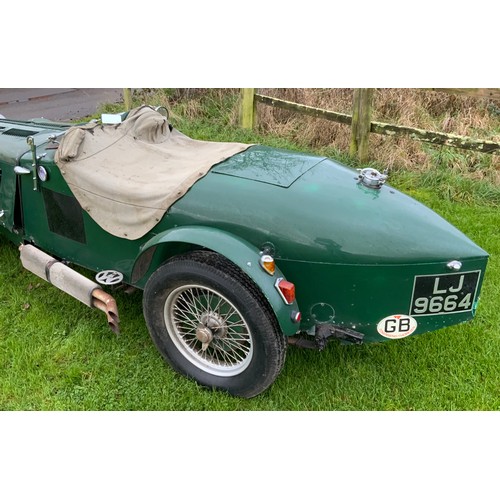 117 - VINTAGE WOLSELEY HORNET ‘SPECIAL’   LJ 9664.  FIRST REGISTERED 1934, THIS CAR IS AN UNFINISHED REFUR... 