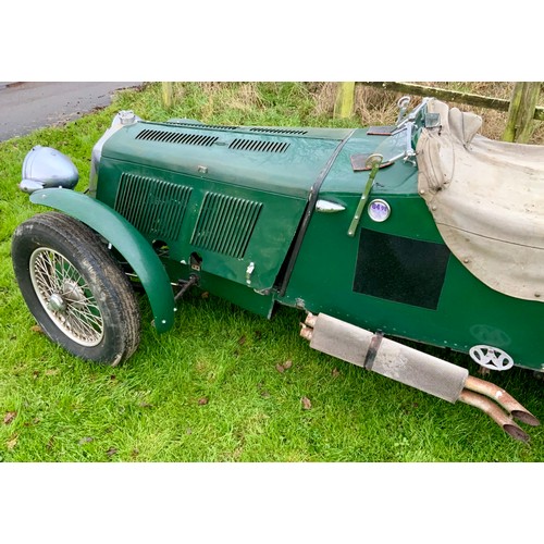 117 - VINTAGE WOLSELEY HORNET ‘SPECIAL’   LJ 9664.  FIRST REGISTERED 1934, THIS CAR IS AN UNFINISHED REFUR... 