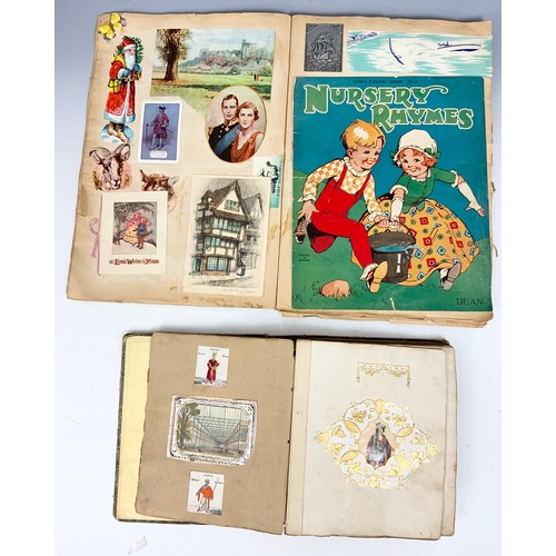 133 - MISC. SCRAPBOOKS, GREETINGS CARDS ETC. AND STUDIES BY FRANK MILES