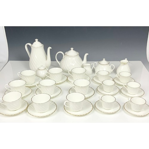 236 - WEDGWOOD GOLD CHELSEA TEA & COFFEE  TABLEWARE