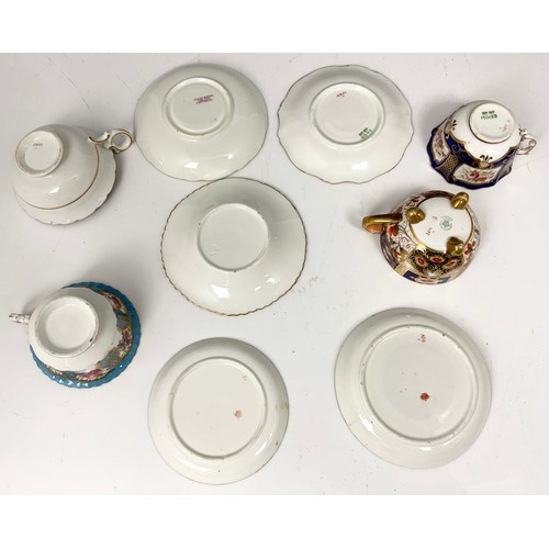 237 - 19th CENTURY PORCELAIN TEAWARE