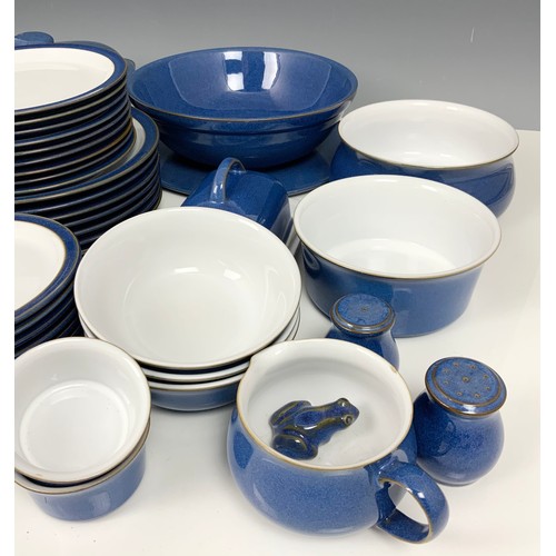 248 - LARGE QUANTITY OF DENBY BLUE GROUND DINNERWARE / TABLEWARE, 2 BOXES