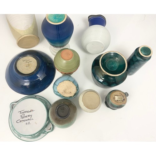 305 - POTTERY VASES ETC INC POOLE VASE