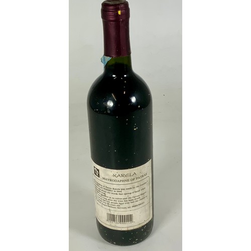 60 - BOTTLE OF INTERESTING GREEK WINE, MAVRODAPHNE OF PATRAS, 1944!