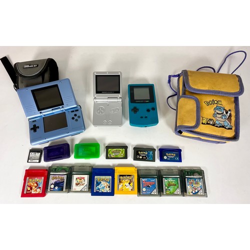 40 - NINTENDO, GAMEBOY COLLECTION GAMEBOY COLOUR, NINTENDO DS, GAME BOY ADVANCE SP, AND MIXED GAMES INC. ... 