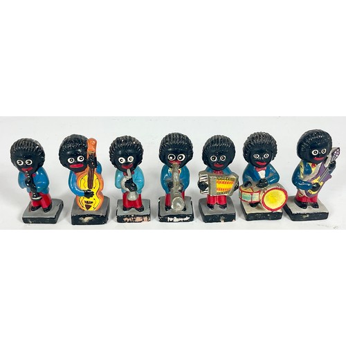 454 - ROBERTSONS ADVERTISING ‘GOLLY’ BAND FIGURES (7)