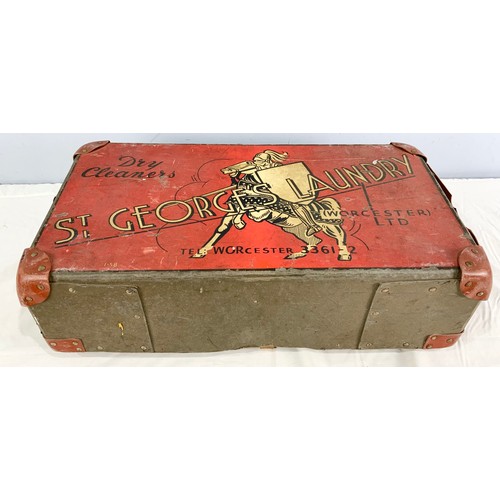 511 - ST GEORGE’S WORCESTER LAUNDRY BOX 57cm LONG