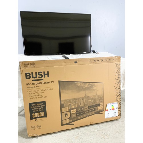 481 - BUSH 50” 4K UHD SMART TV AS NEW WITH BOX