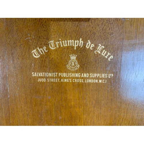 705 - SALVATION ARMY TRIUMPH DE LUXE FOLDING HARMONIUM