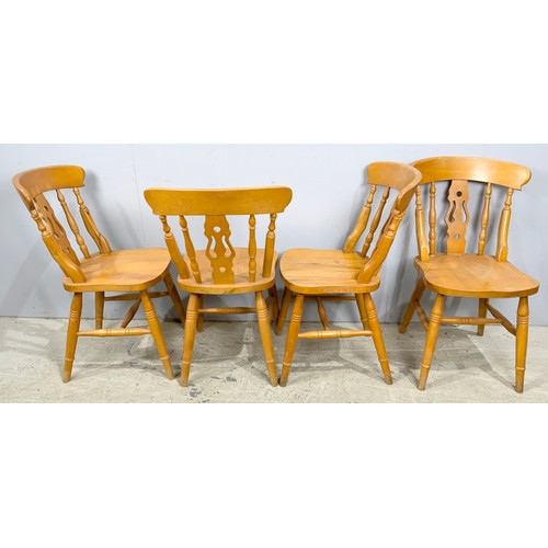 792 - SET OF FOUR MODERN KITCHEN CHAIRS