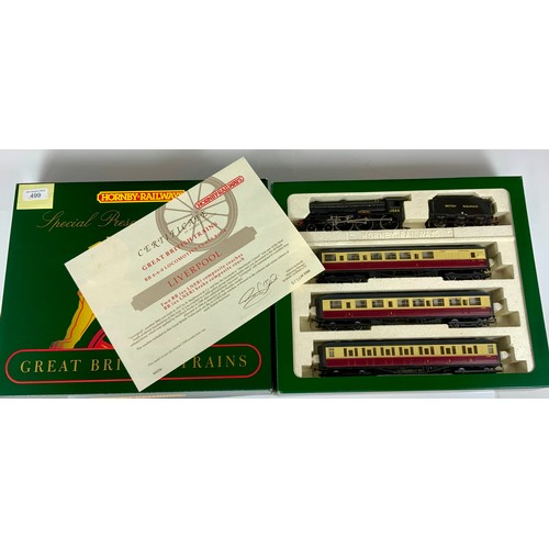 499 - HORNBY BOXED TRAIN PACK, R2204 LIVERPOOL TRAIN PACK, GREAT BRITISH TRAINS, LIMITED EDITION TRAIN PAC... 