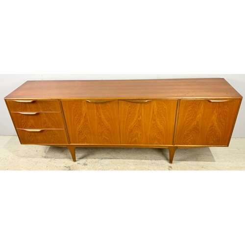 753 - McINTOSH LATE CENTURY TEAK SIDEBOARD 202cm LONG