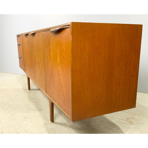 753 - McINTOSH LATE CENTURY TEAK SIDEBOARD 202cm LONG