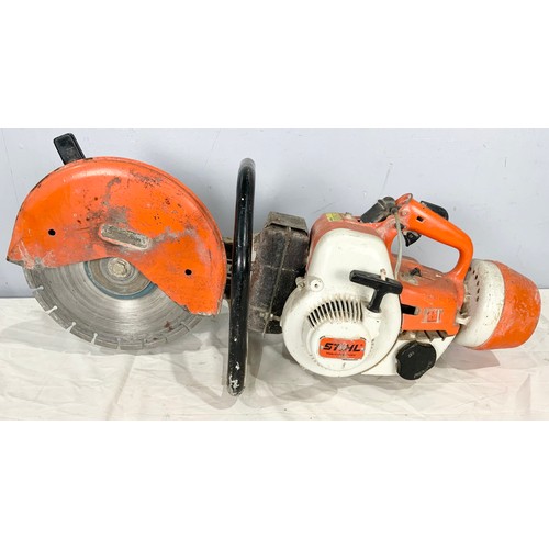 585 - STIHL TS350  PETROL DISC CUTTER / CUT OFF SAW