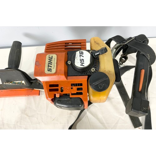 670 - STIHL HS76 PETROL HEDGE TRIMMER / CUTTER