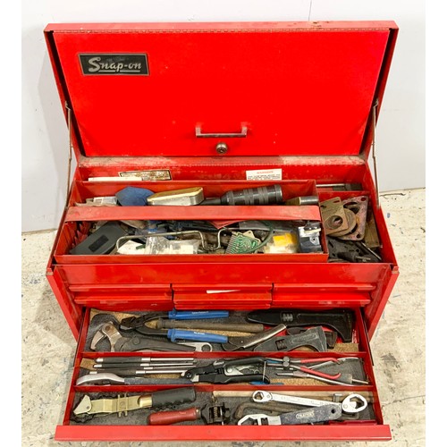 620 - SNAP ON TOOL BOX / CABINET WITH CONTENTS WIDTH 67cm