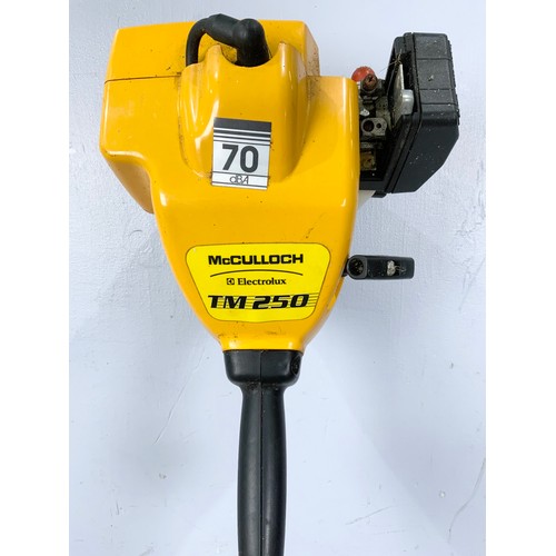 668 - McCULLOCH  TM250 PETROL STRIMMER