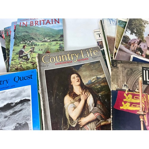 111 - VINTAGE MAGAZINES INC. THIS ENGLAND, IN BRITAIN, COUNTRY LIFE, COUNTRY QUEST AND ILLUSTRATED LONDON ... 