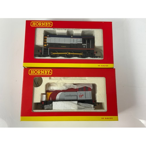 479 - HORNBY, 2 BOXED LOCOMOTIVES, R 235 CLASS 06 IN VIRGIN LIVERY, & R2425 CLASS 08, 08568  ST ROLLOX