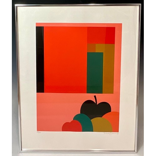 31 - DERRICK GREAVES (BRITISH, 1927-2002), ABSTRACT WITH FRUIT, LIMITED EDITION SCREENPRINT 64/200 WITH C... 