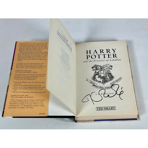 77 - J.K.ROWLING, HARRY POTTER AND THE PRISONER OF AZKABAN, SIGNED (The authenticity of the J.K.Rowling s... 