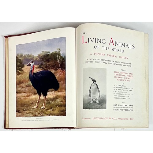 85 - VINTAGE BOOKS THE LIVING ANIMALS OF THE WORLD VOL. I AND II, TALES FROM SHAKESPEARE AND SCOTT’S ROB ... 