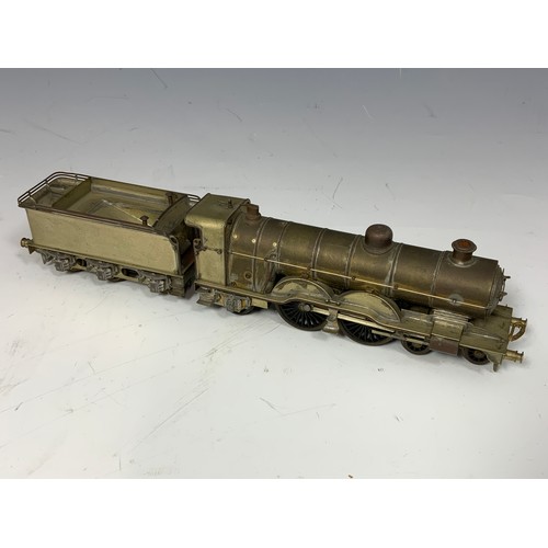 381 - 00 SCALE BRASS KIT MADE 4-4-2 LOCOMOTIVE, POSSIBLEY GNR ATLANTIC