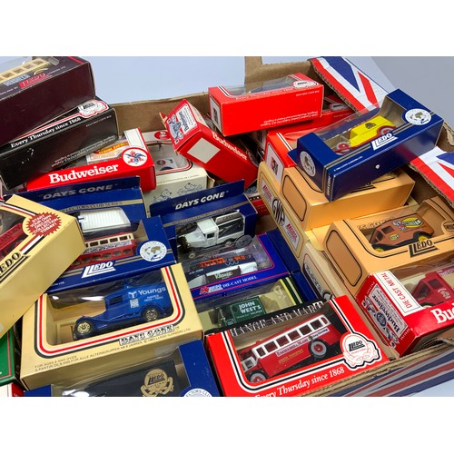 115 - LLEDO, A LARGE COLLECTION OF EARLY BOXED MODELS, INC. SEVERAL COMMEMMORATIVE MODELS, PROMOTIONALS BU... 