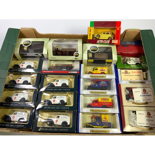 105 - 21 BOXED DIECAST MODELS, INC VANGUARD, OXFORD, OXFORD COMMERCIALS INC. SOME LIMITED EDITIONS