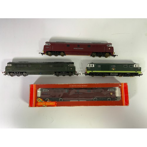 452 - HYDRAULIC SELECTION, PART BOXED HORNBY WESTERN, D1062 WESTERN COURIER, BR MAROON, PLUS U/B LIMA 1001... 