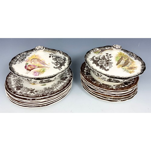 214 - ROYAL WORCESTER PALISSY GAME SERIES TABLEWARE 1 TRAY